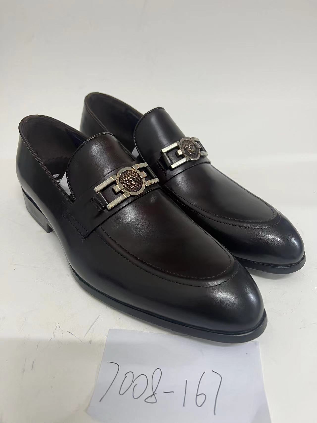 Men's Versace Leather Loafer  Image 5